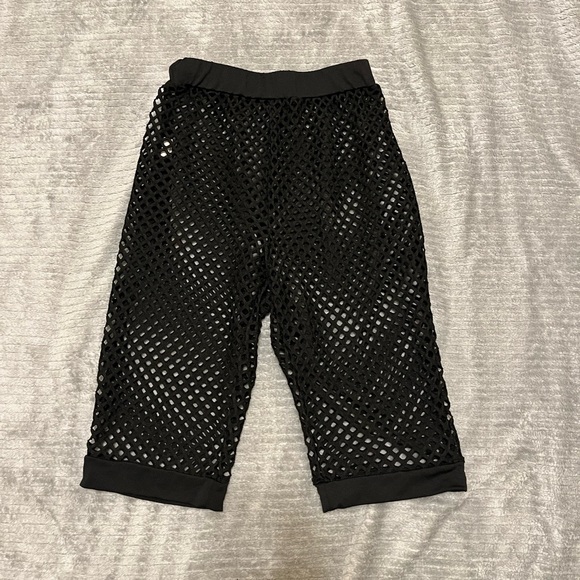 Pants - Fishnet Festival Bike Shorts (S)